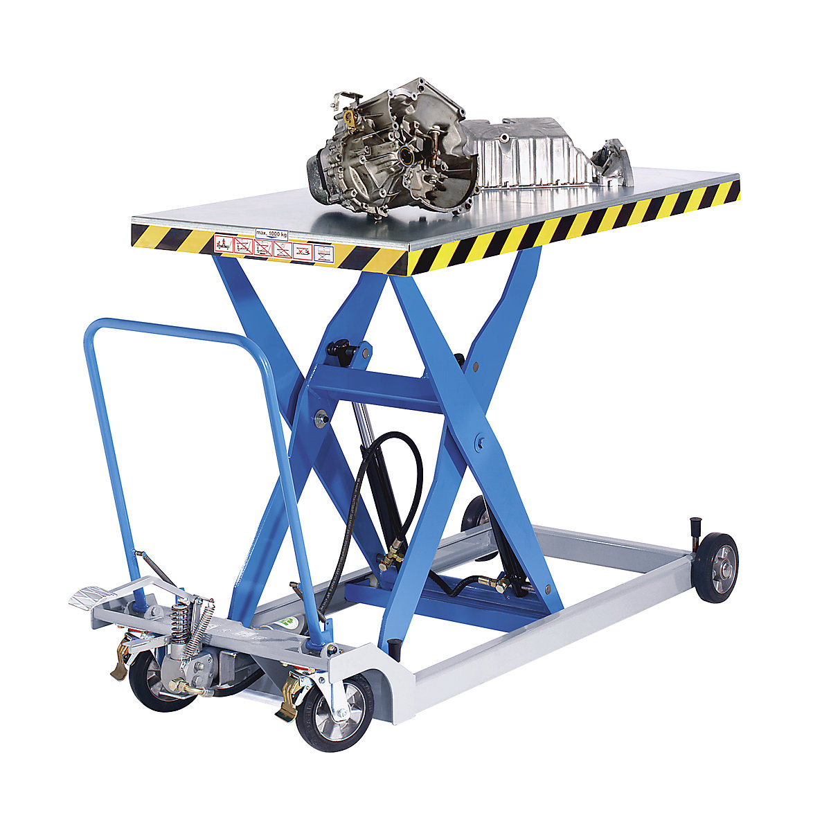 Carro de plataforma de elevação de tesoura – eurokraft pro (Imagem do produto 3)-2