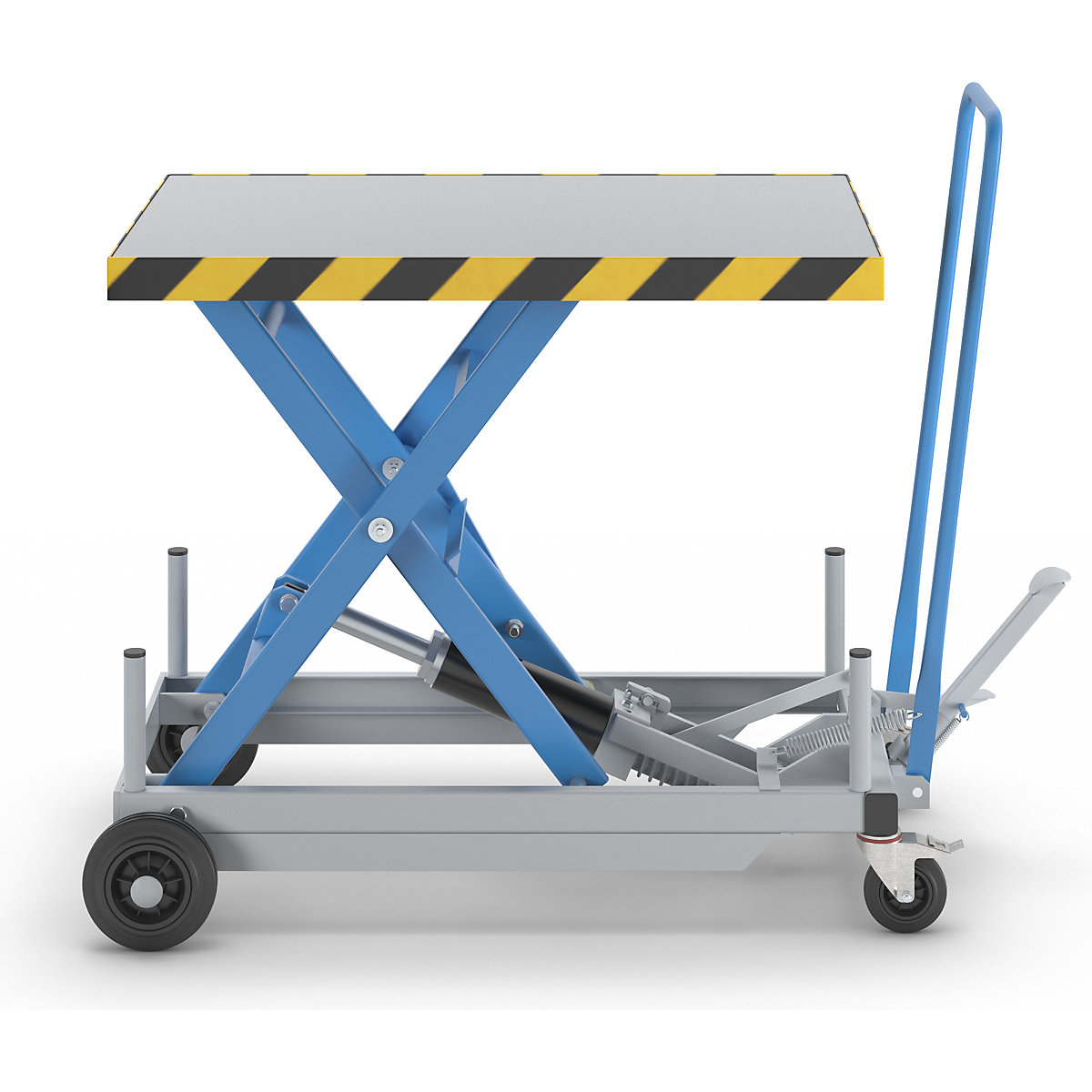 Carro de plataforma de elevação de tesoura – eurokraft pro (Imagem do produto 6)-5