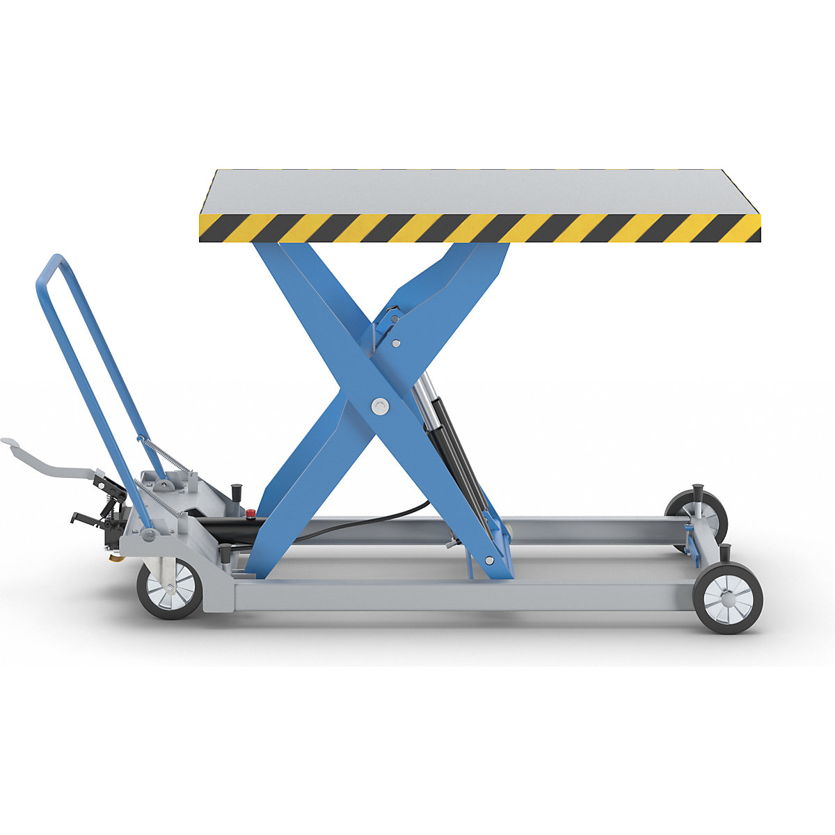 Carro de plataforma de elevação de tesoura – eurokraft pro (Imagem do produto 5)-4
