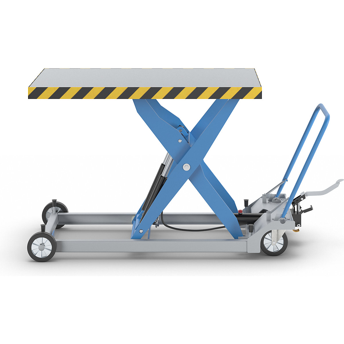 Carro de plataforma de elevação de tesoura – eurokraft pro (Imagem do produto 6)-5