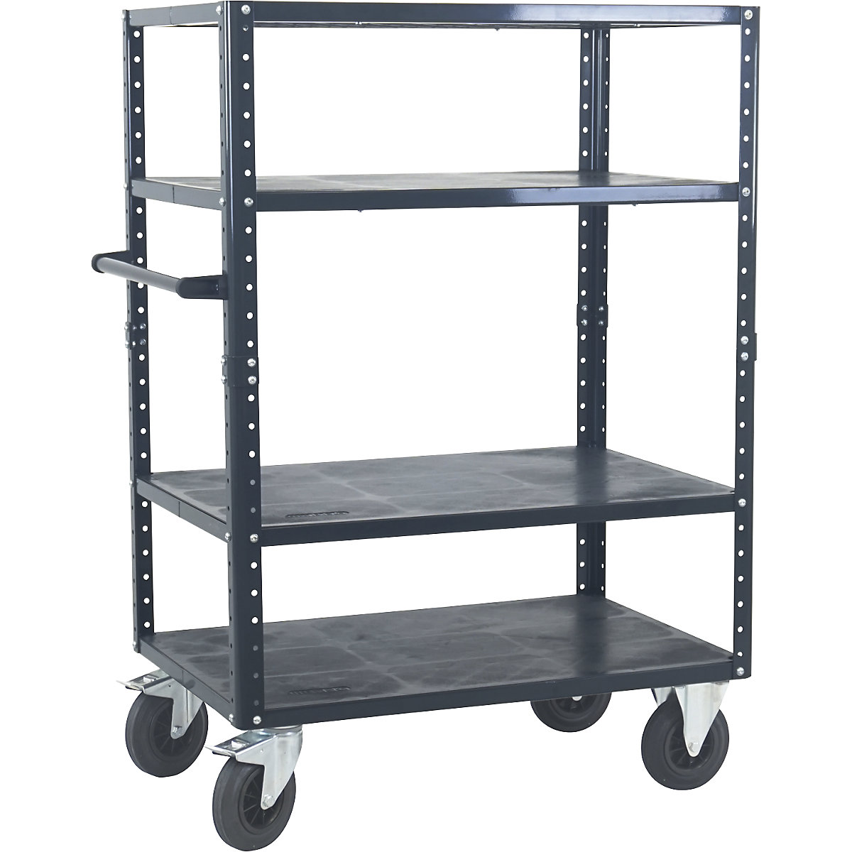 Carro de andares CustomLine, aberto de 4 lados – eurokraft pro