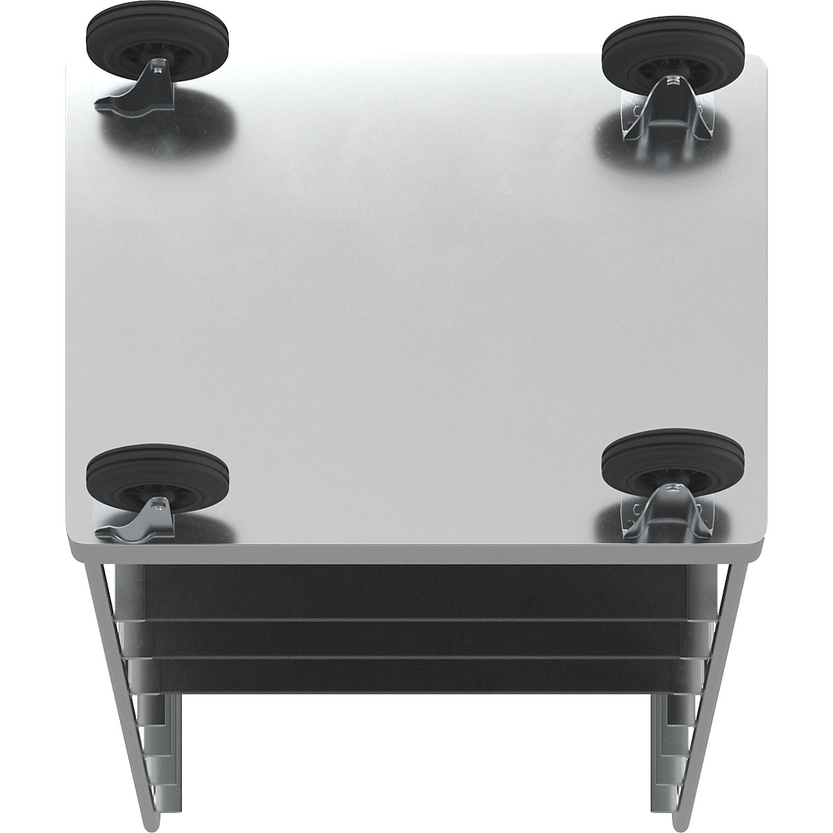 Carro multiandares, galvanizado – Kongamek (Imagem do produto 9)-8