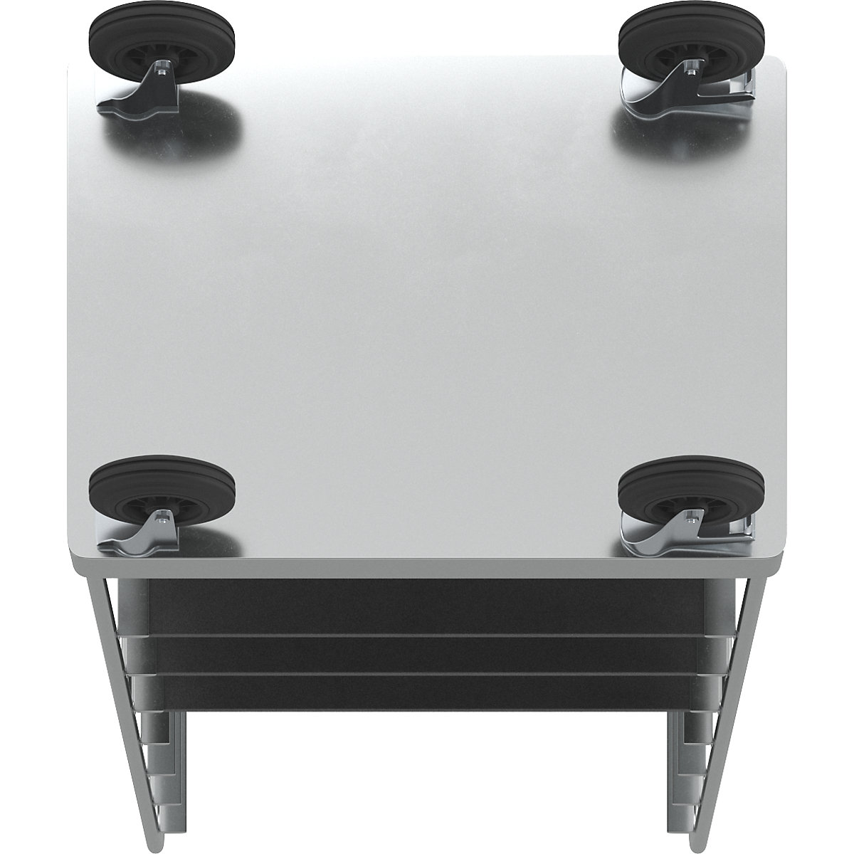 Carro multiandares, galvanizado – Kongamek (Imagem do produto 11)-10