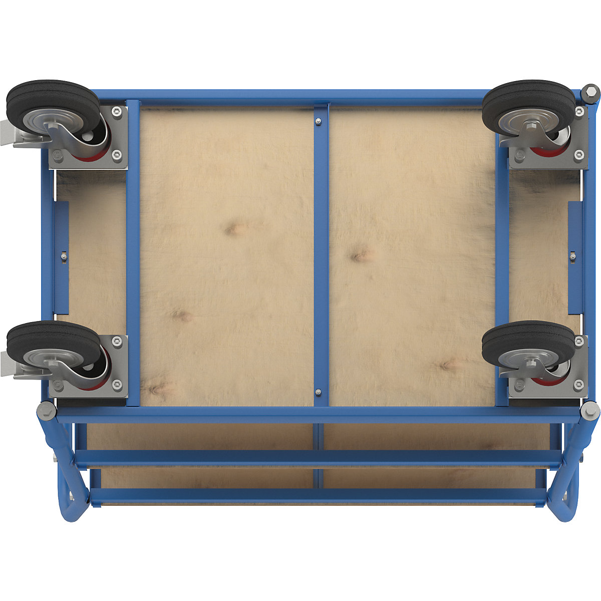 Mesa com rodas Flex – eurokraft basic (Imagem do produto 4)-3