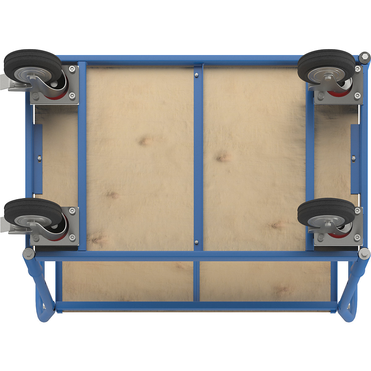 Mesa com rodas Flex – eurokraft basic (Imagem do produto 5)-4