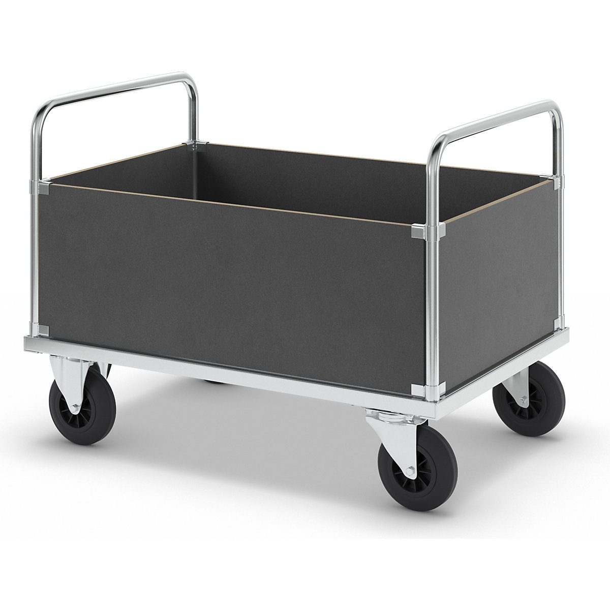 Carro de plataforma, capacidade de carga 500 kg – Kongamek (Imagem do produto 6)-5