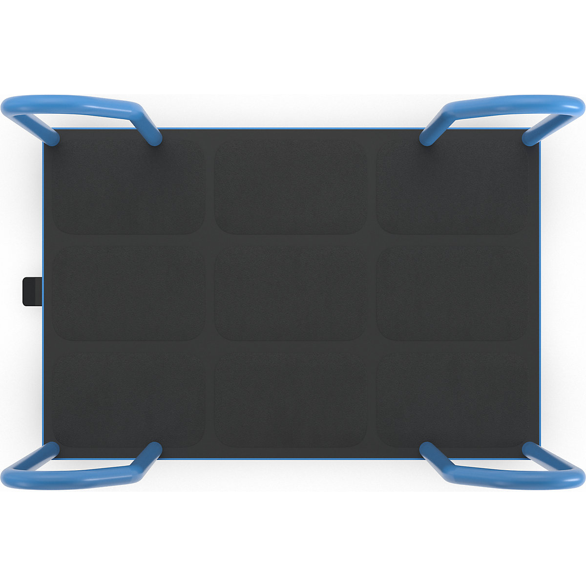 Carro de plataforma com varões laterais – eurokraft pro (Imagem do produto 6)-5