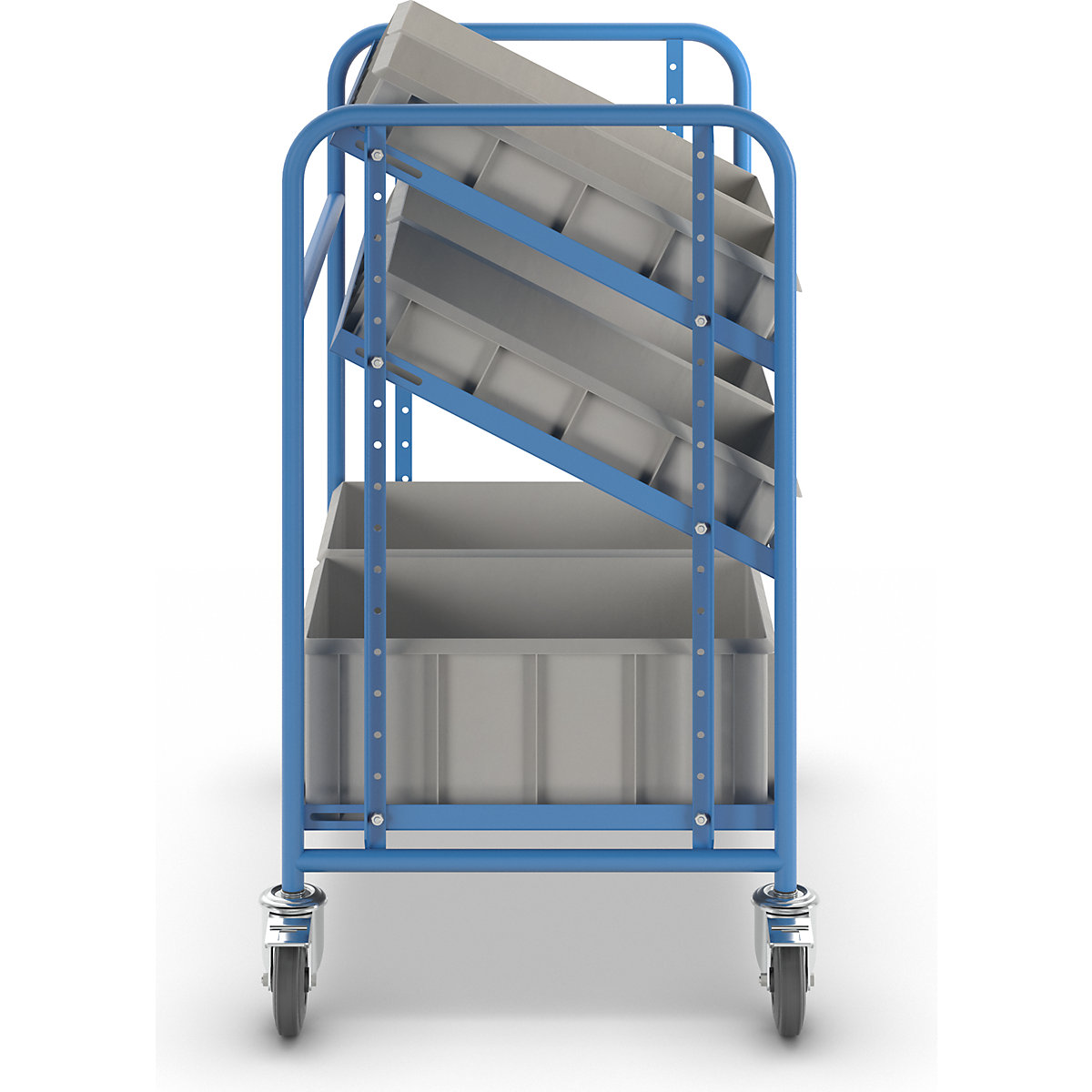 Carro de andares para caixas Euro – eurokraft pro (Imagem do produto 6)-5