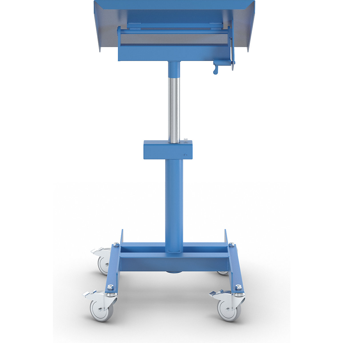 Suporte de materiais, capacidade de 150 kg, móvel – eurokraft pro (Imagem do produto 9)-8