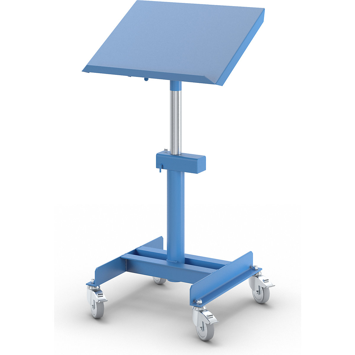 Suporte de materiais, capacidade de 150 kg, móvel – eurokraft pro (Imagem do produto 10)-9