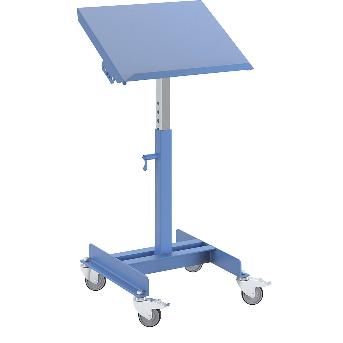 Suporte de materiais, capacidade de 150 kg, móvel - eurokraft pro