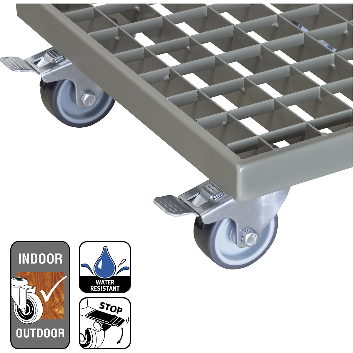 Suporte de rodas para plantas INDUSTRIAL – Wagner (Imagem do produto 3)-2