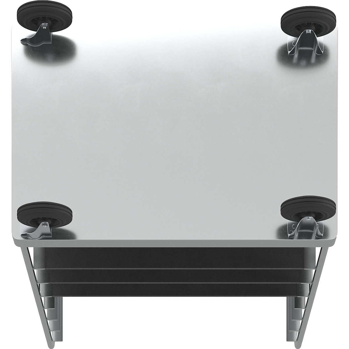 Carro con pisos multiusos, galvanizado – Kongamek (Imagen del producto 11)-10