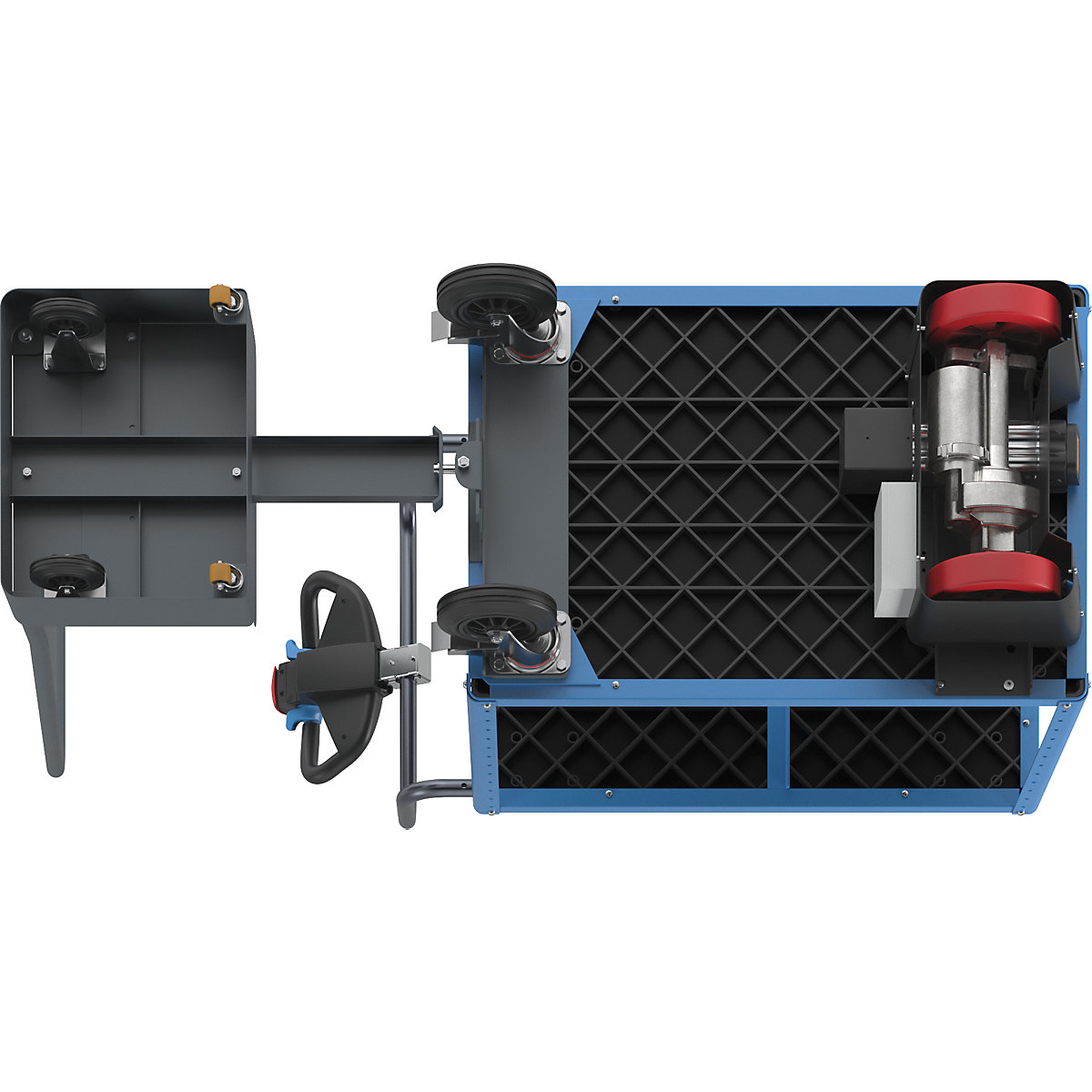 Carro de montaje CustomLine con accionamiento eléctrico – eurokraft pro (Imagen del producto 8)-7