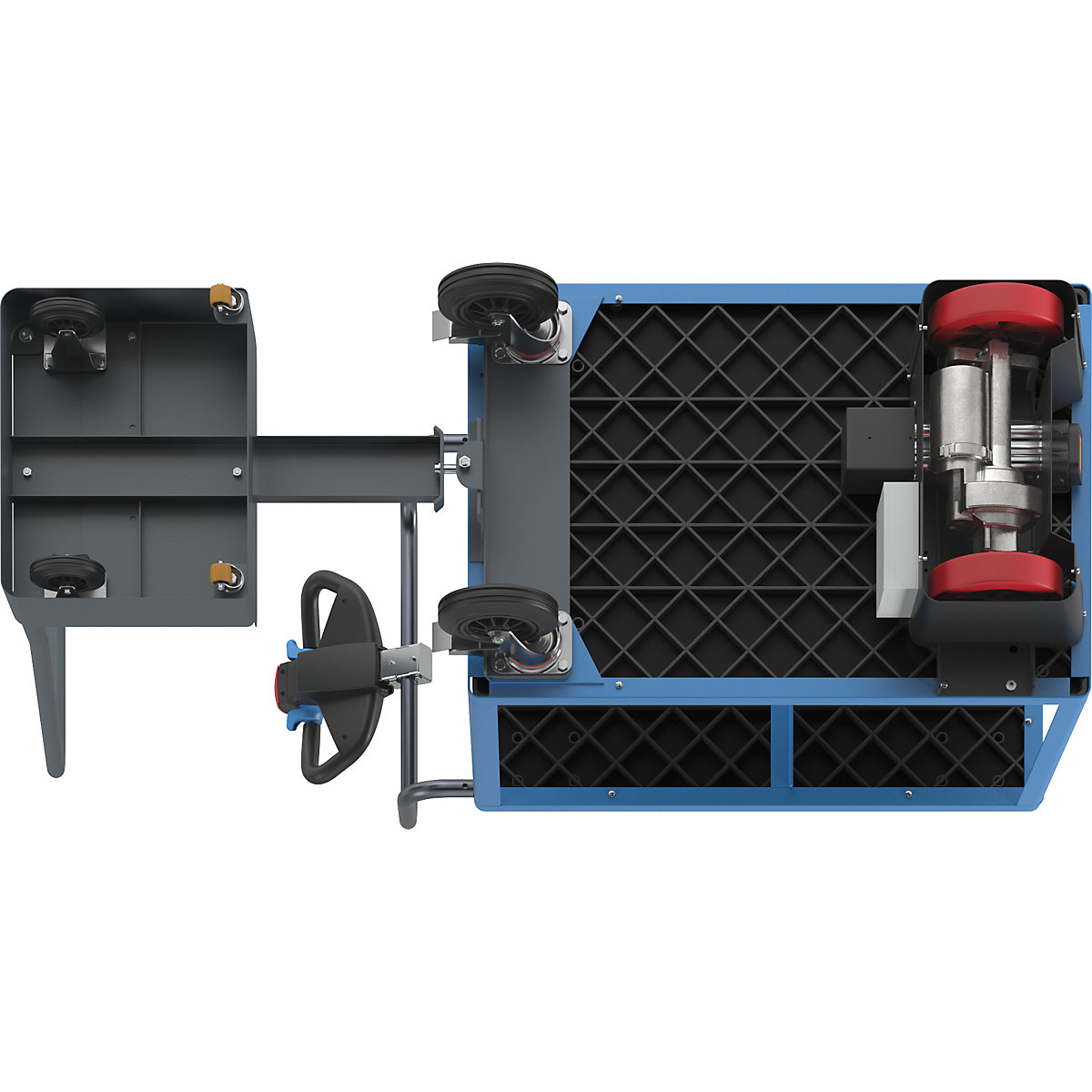 Carro de montaje con accionamiento eléctrico – eurokraft pro (Imagen del producto 11)-10