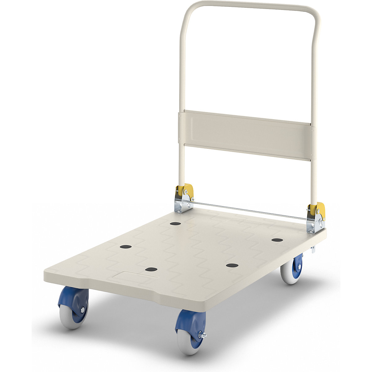 Carro de plataforma, plástico – PRESTAR