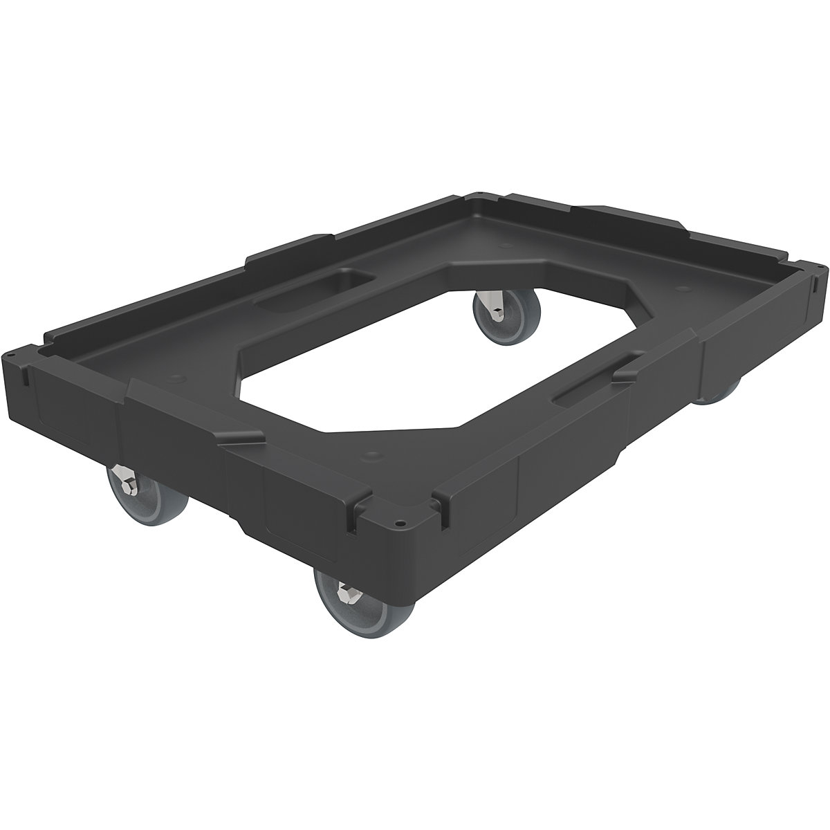 Rodador de transporte DOLLY 64, con ganchos de conexión