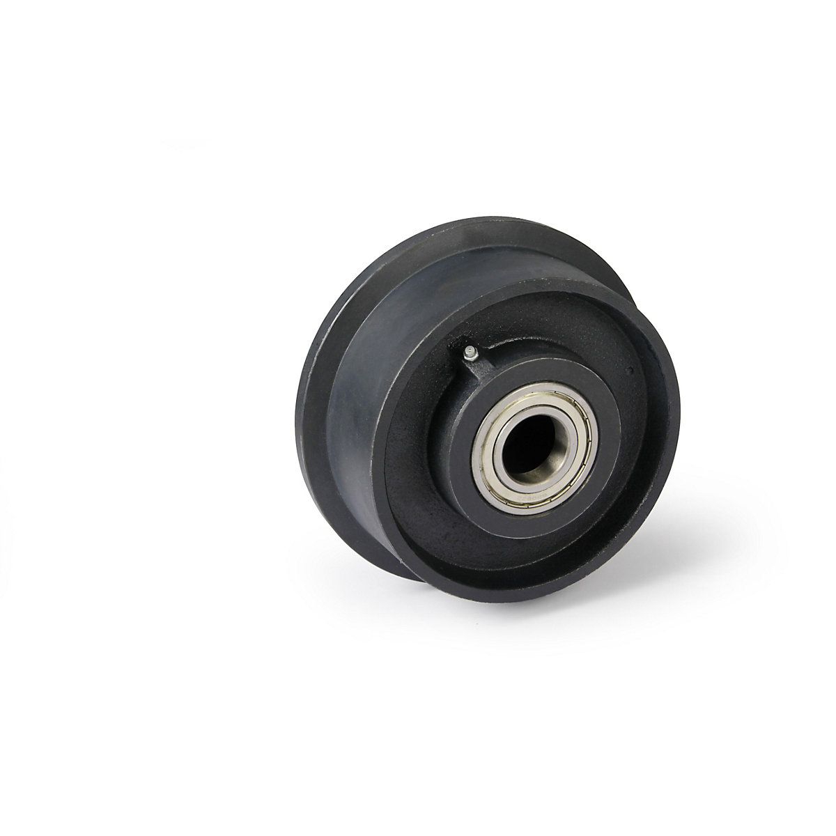 Roda em ferro fundido com coroa de friso