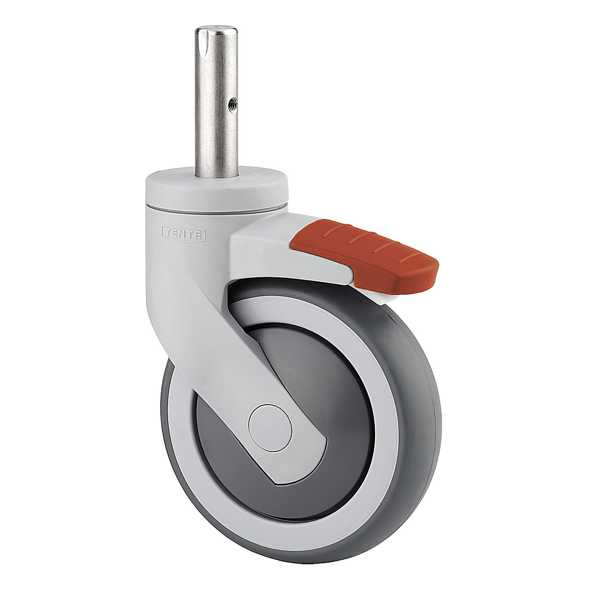 Roda de plástico, com pivô - TENTE