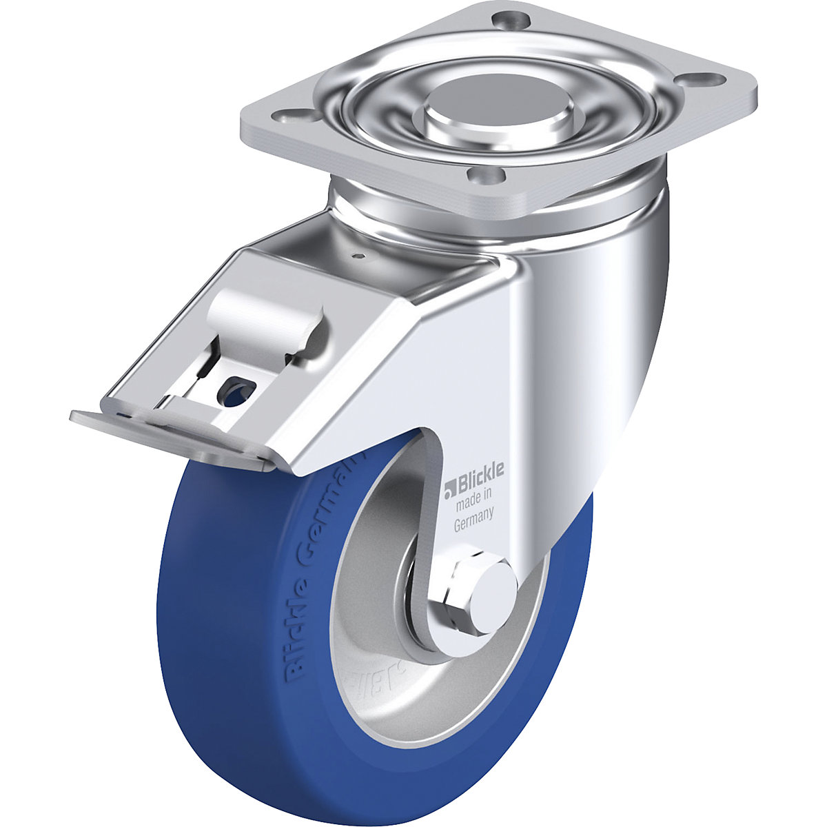 Roda orientável em chapa de aço BK-ALBS-FI - Blickle