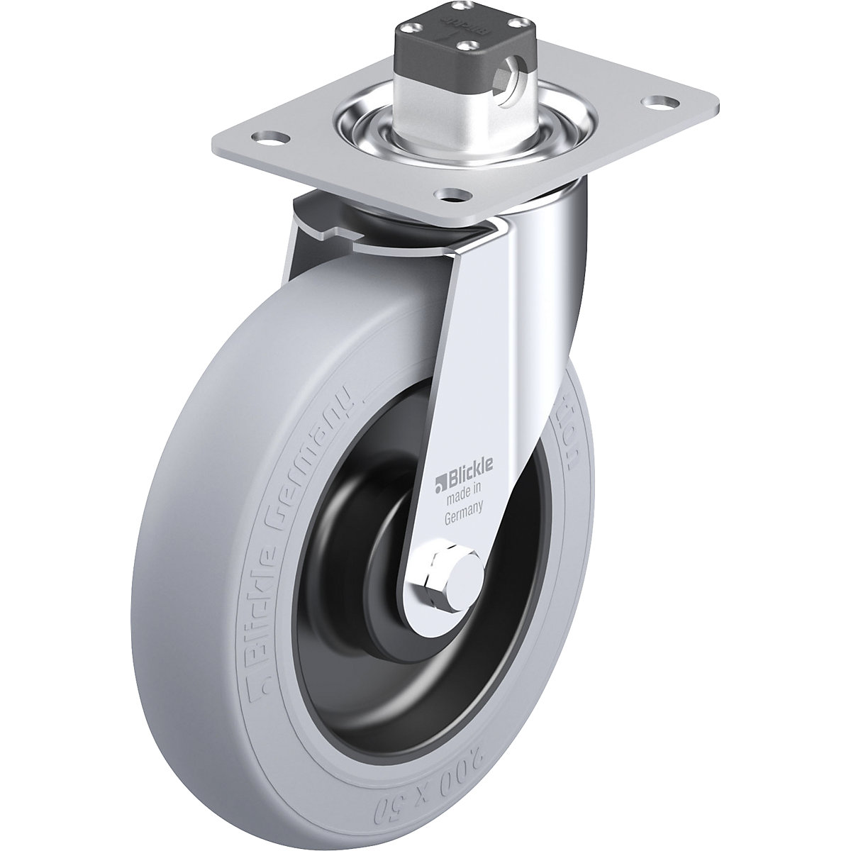 Roda orientável em chapa de aço LE-POES-CS11-SG - Blickle