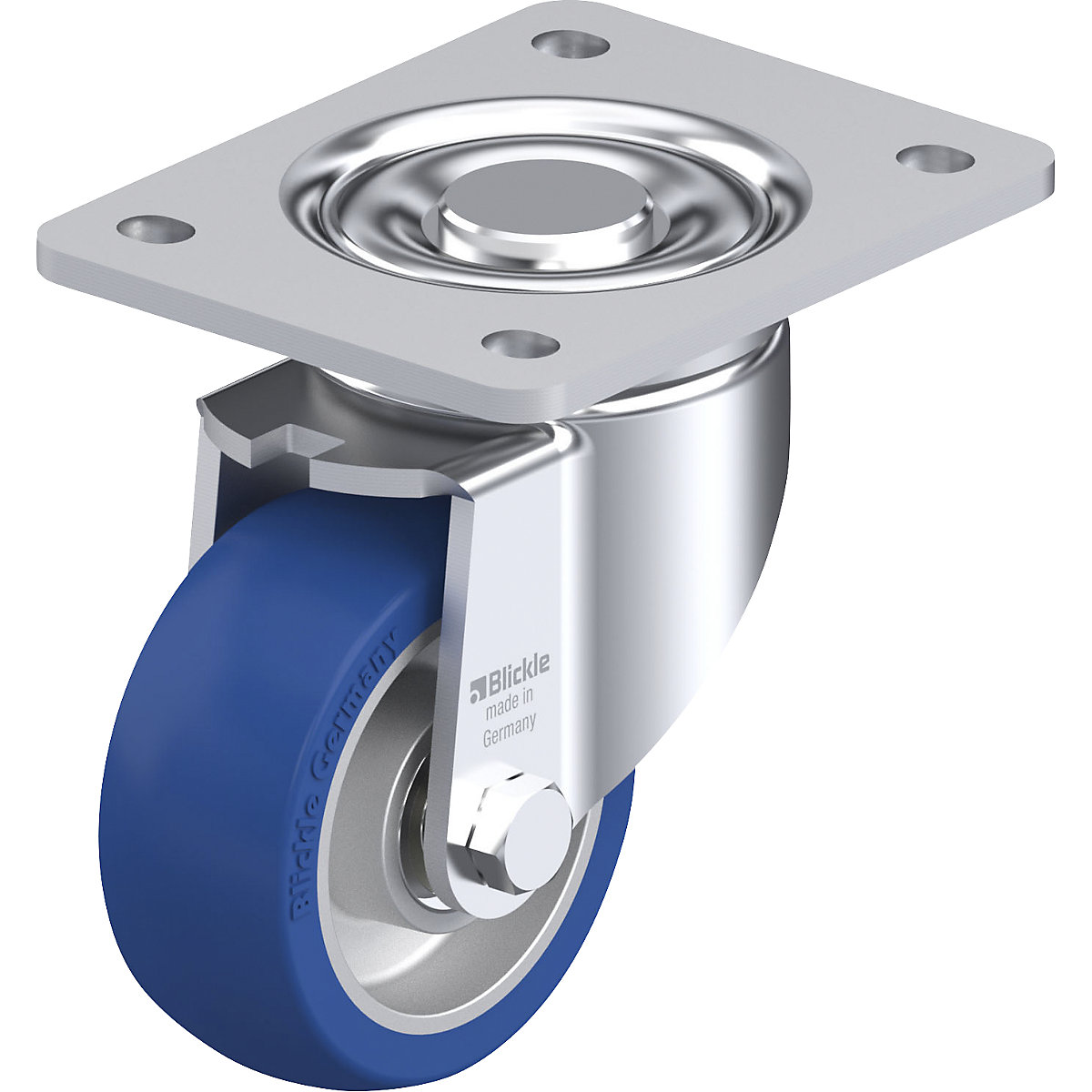 Roda orientável em chapa de aço LH-ALBS - Blickle