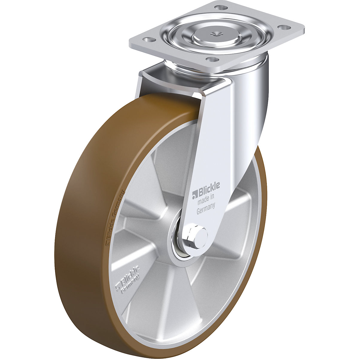 Roda orientável em chapa de aço LH-ALB 250K - Blickle