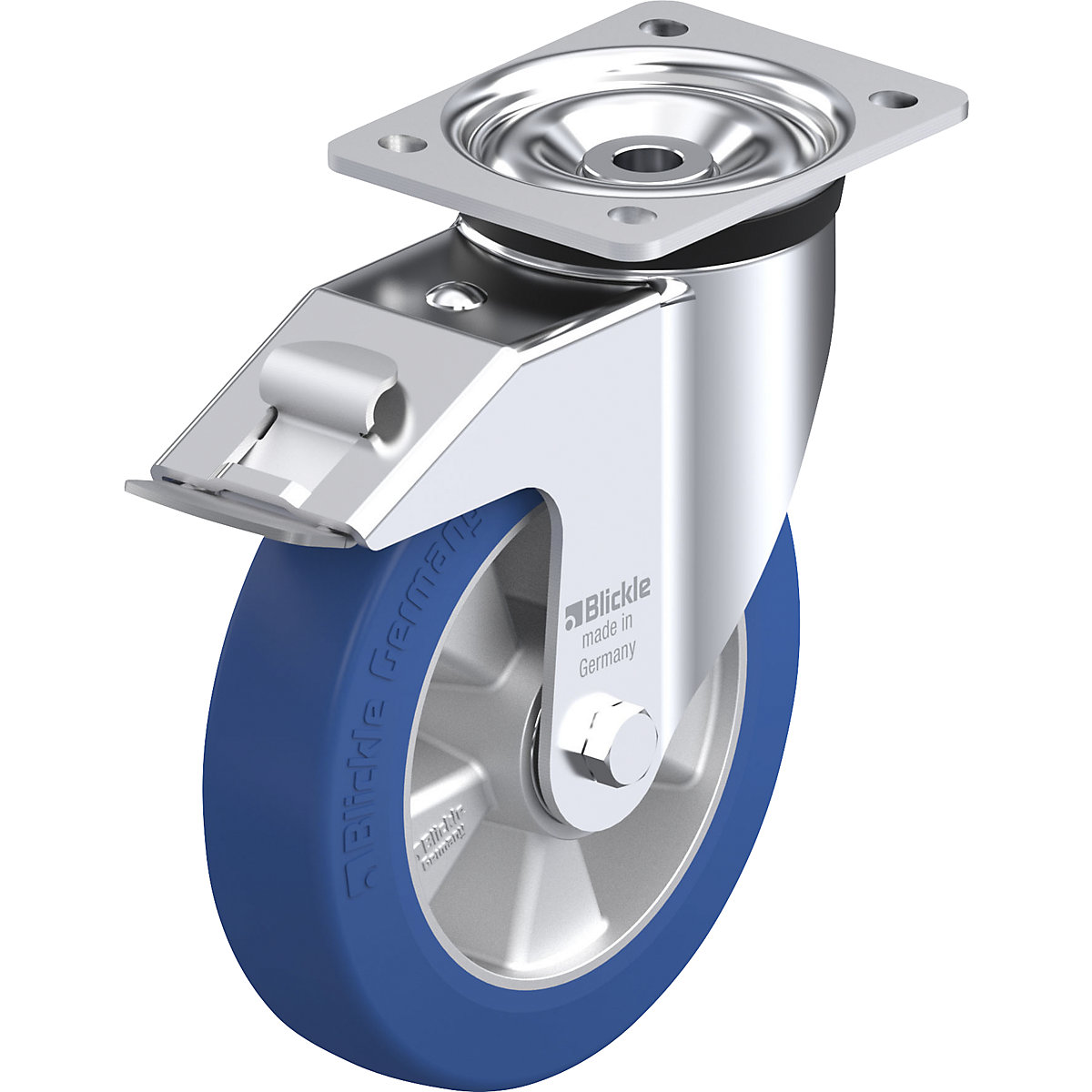 Roda orientável em chapa de aço LK-ALBS-FI - Blickle