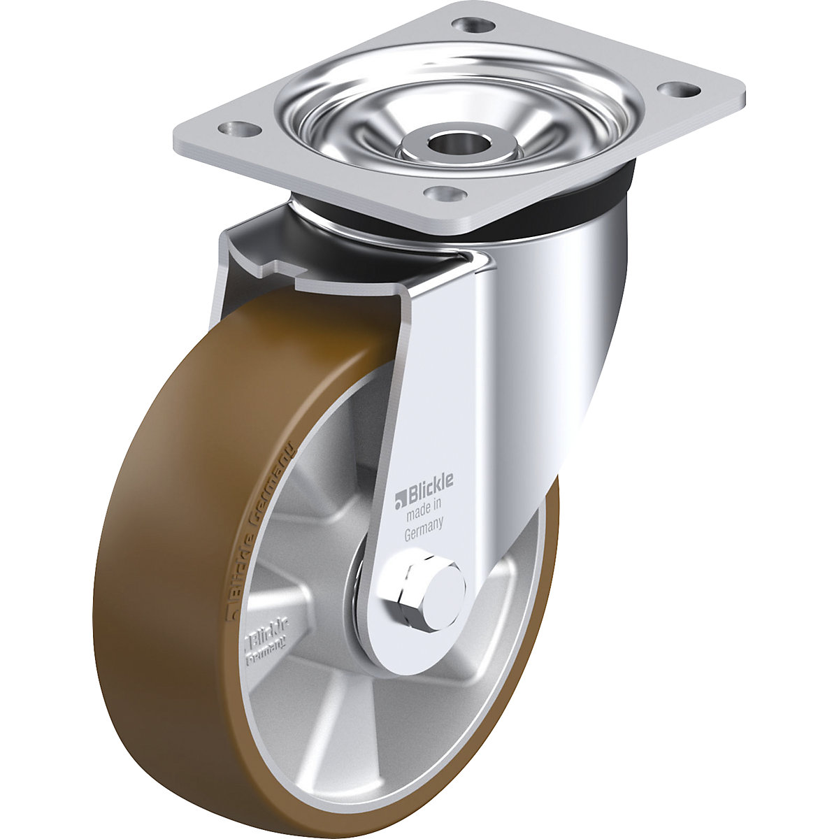 Roda orientável em chapa de aço LK-ALB - Blickle