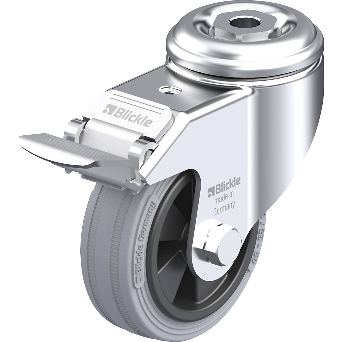 Roda orientável para aparelhos LKRA-VPA 80G-11-FI - Blickle