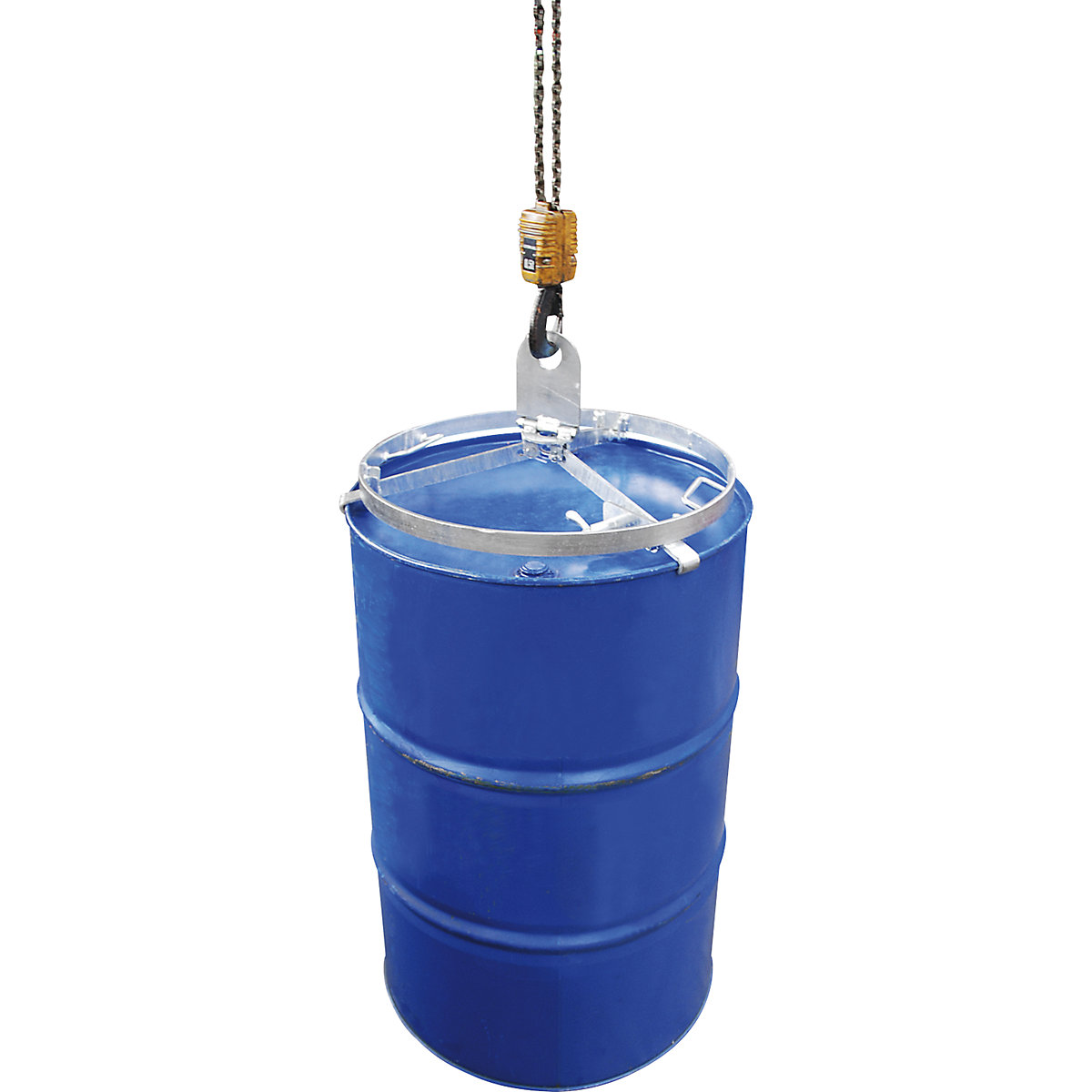 Fasstraverse eurokraft pro, für 200-l-Stahl-Spundfässer, verzinkt-0