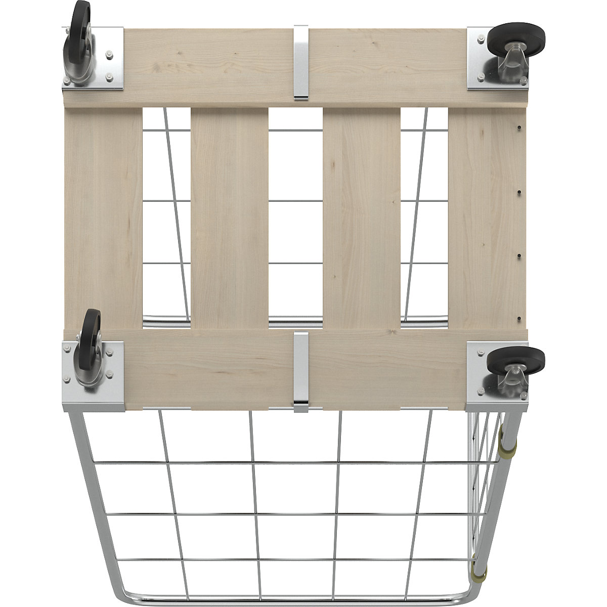 Rollbehälter mit Gitterwänden (Produktabbildung 7)-6