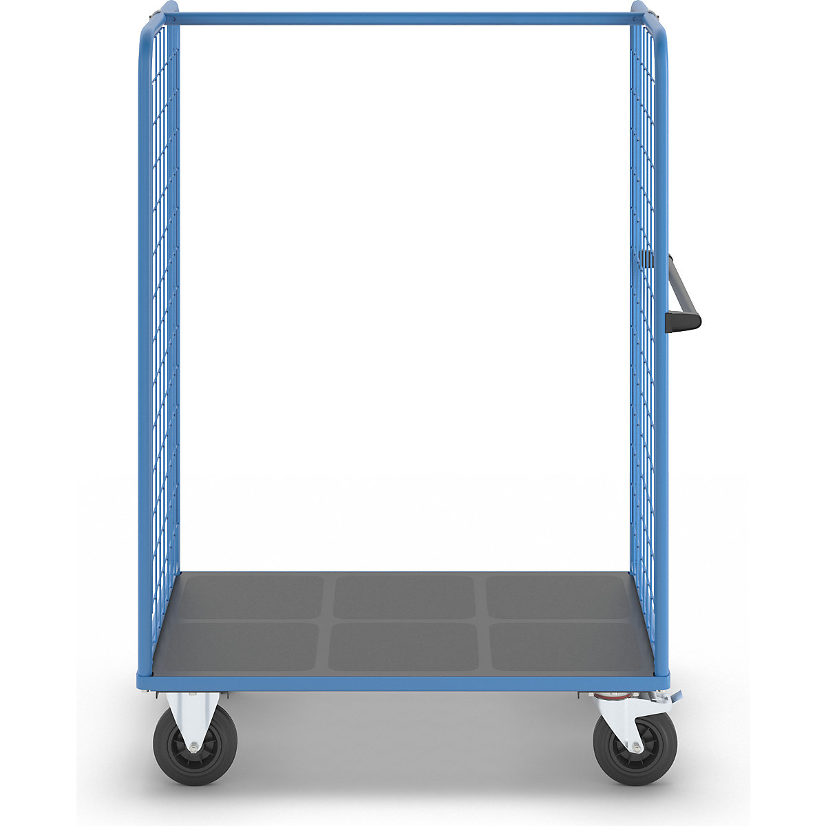 Nivojski voziček z mrežastimi stranskimi stenami – eurokraft pro (Slika izdelka 10)-9