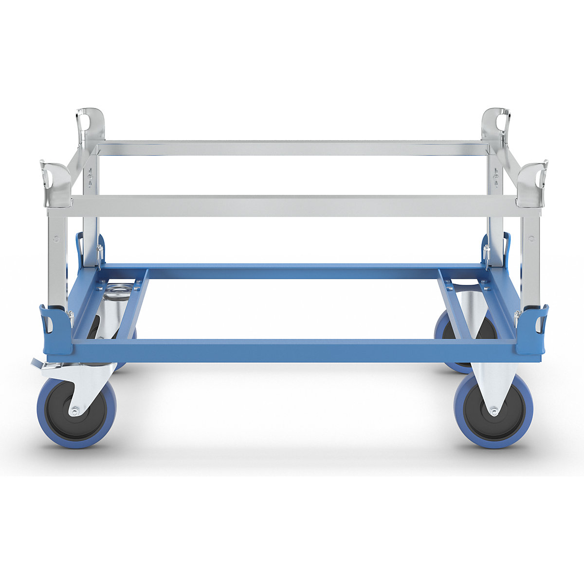 Transportni voziček za palete z natičnim okvirjem – eurokraft pro (Slika izdelka 7)-6