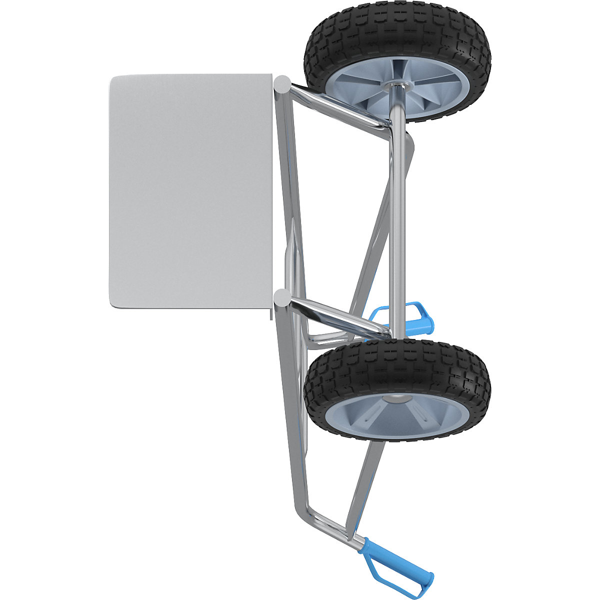 Aluminijast voziček za prevoz vreč – eurokraft basic (Slika izdelka 5)-4