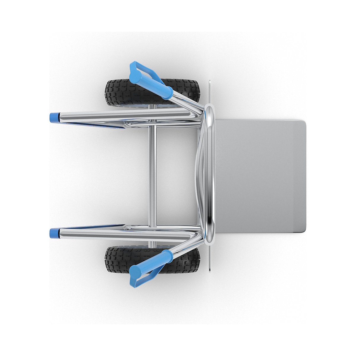 Aluminijast voziček za prevoz vreč – eurokraft basic (Slika izdelka 4)-3