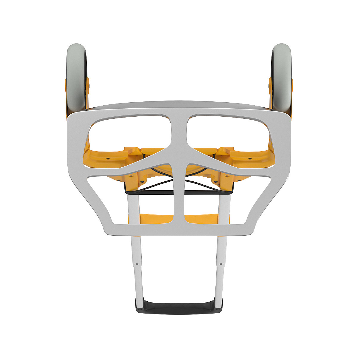 Aluminijast voziček za prevoz vreč, zložljiv – eurokraft basic (Slika izdelka 6)-5