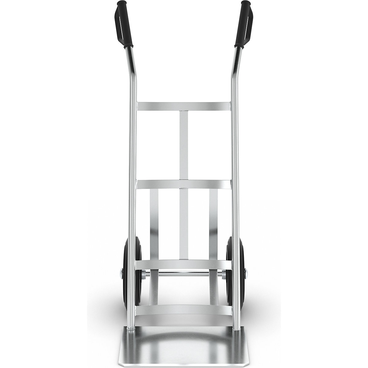 Jeklen ročni voziček, pocinkan – eurokraft pro (Slika izdelka 2)-1