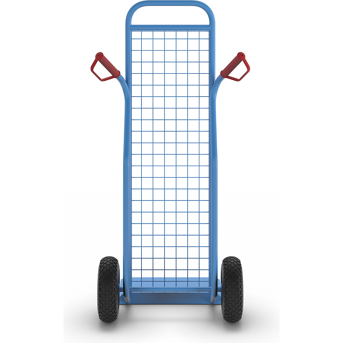 Ročni voziček z zadnjo steno iz žičnate mreže – eurokraft pro (Slika izdelka 4)-3