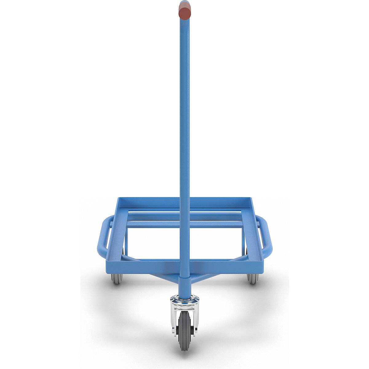 Voziček z ročajem, nosilnost 100 kg – eurokraft pro (Slika izdelka 8)-7