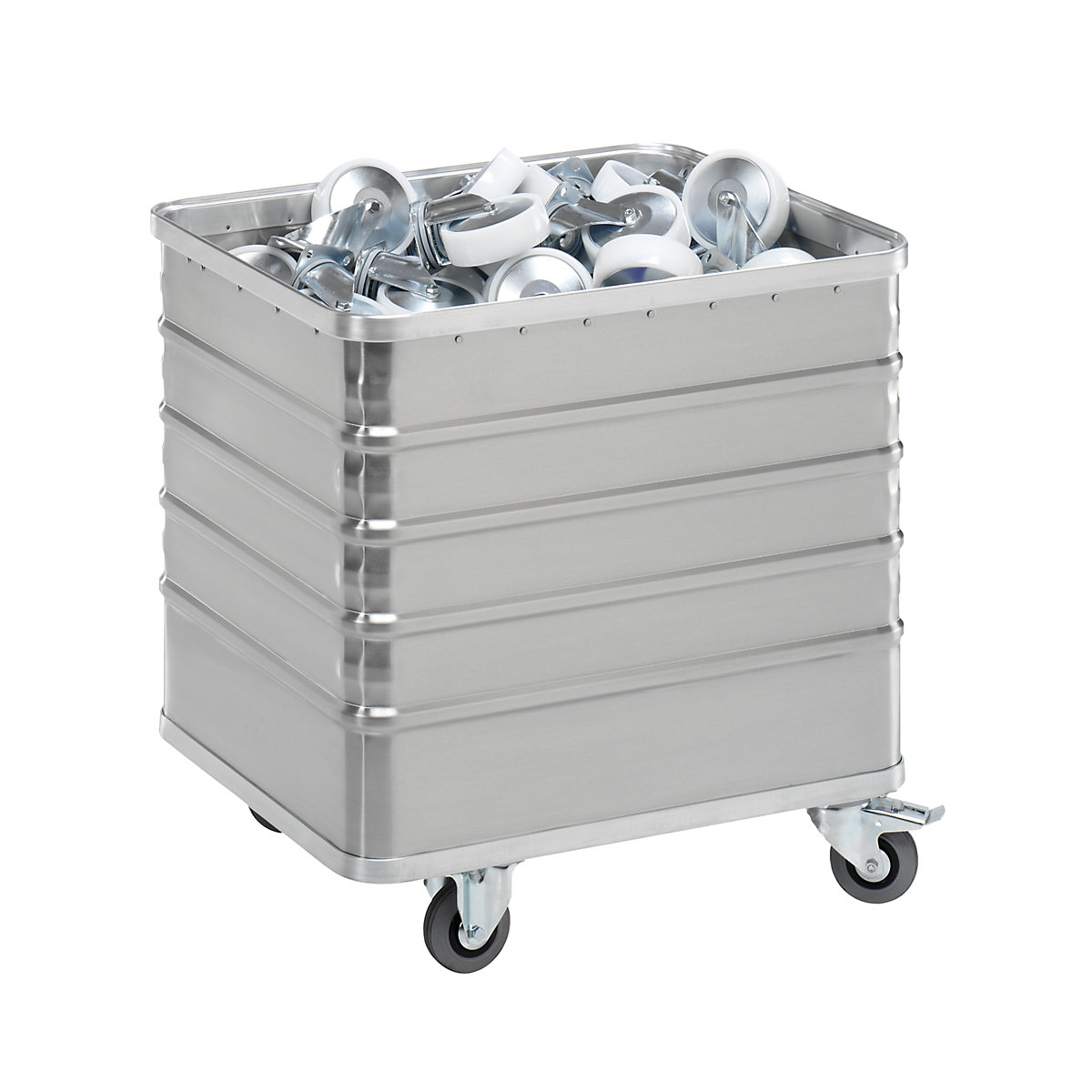 Aluminijska kolica s kutijom, s punom stijenkom – Gmöhling (Prikaz proizvoda 15)-14