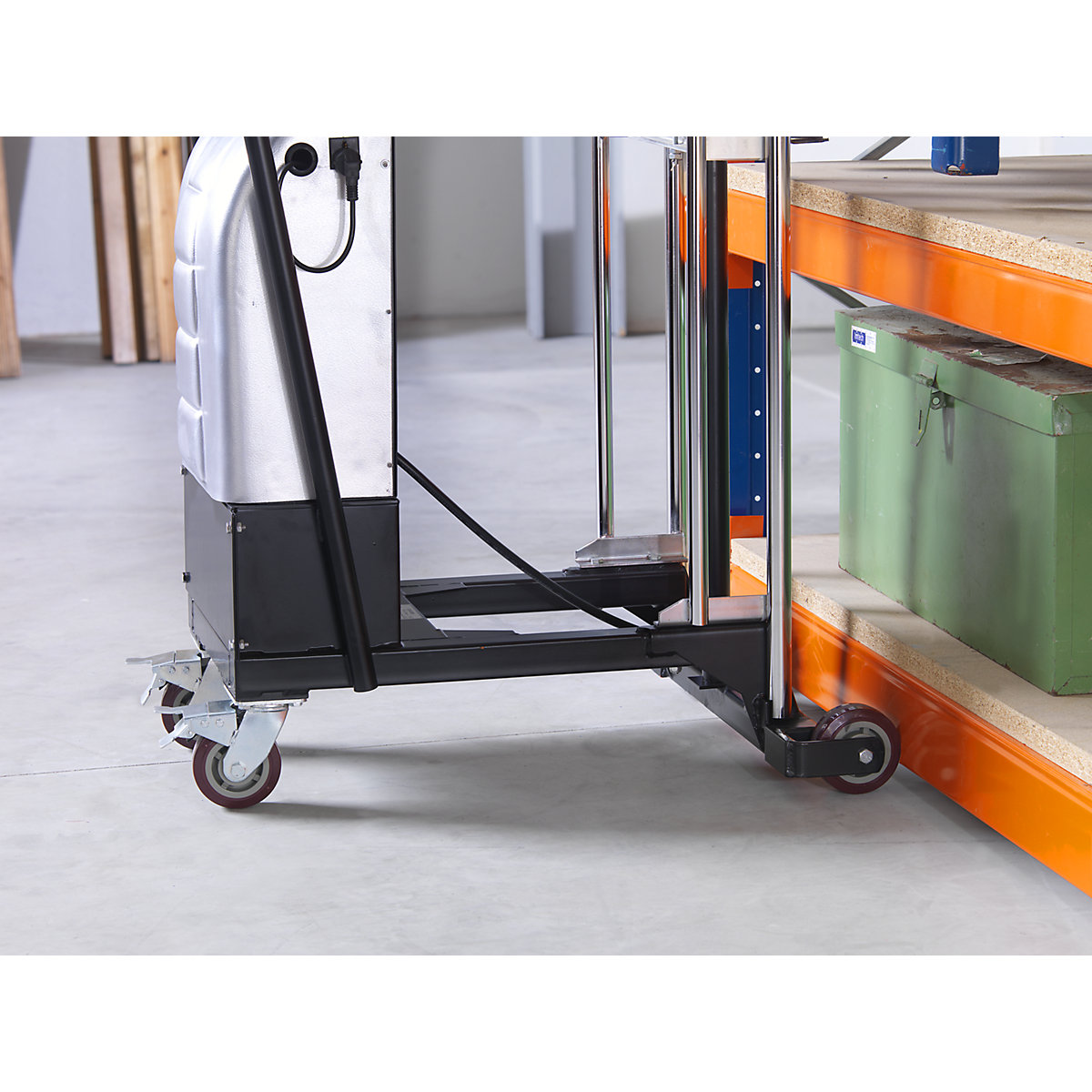 Carrello elevatore con piattaforma senza gambe di supporto (Foto prodotto 8)-7