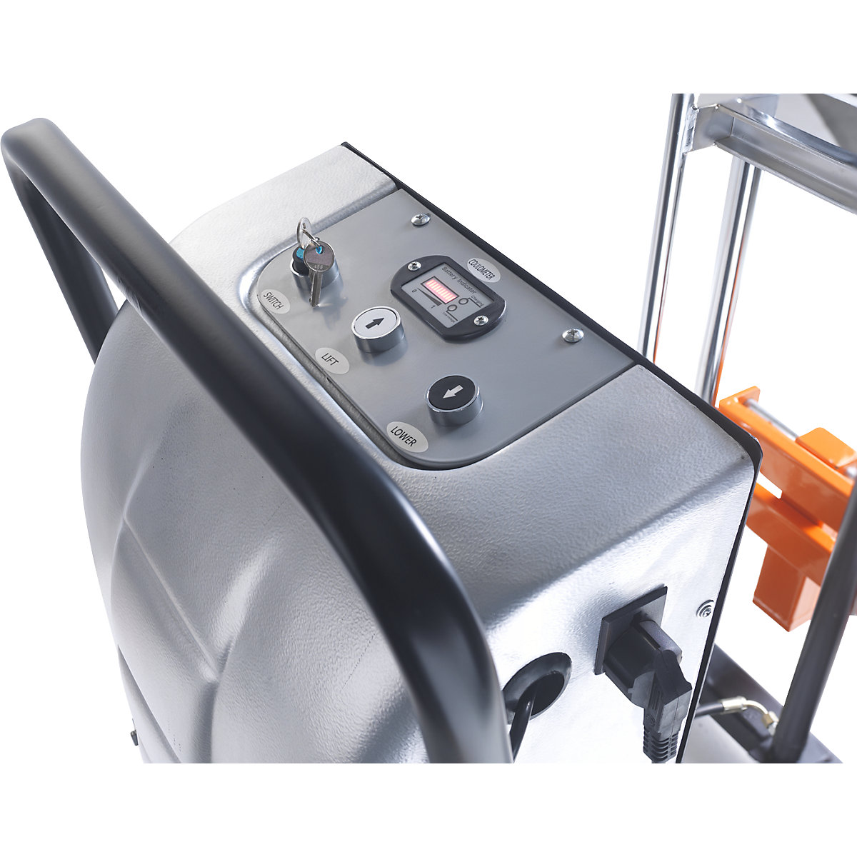 Carrello elevatore con piattaforma senza gambe di supporto (Foto prodotto 14)-13