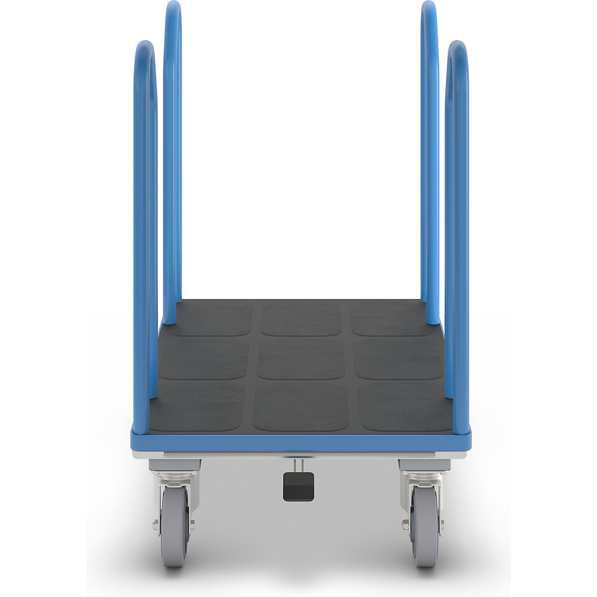 Carrello a pianale con staffe laterali – eurokraft pro (Foto prodotto 4)-3