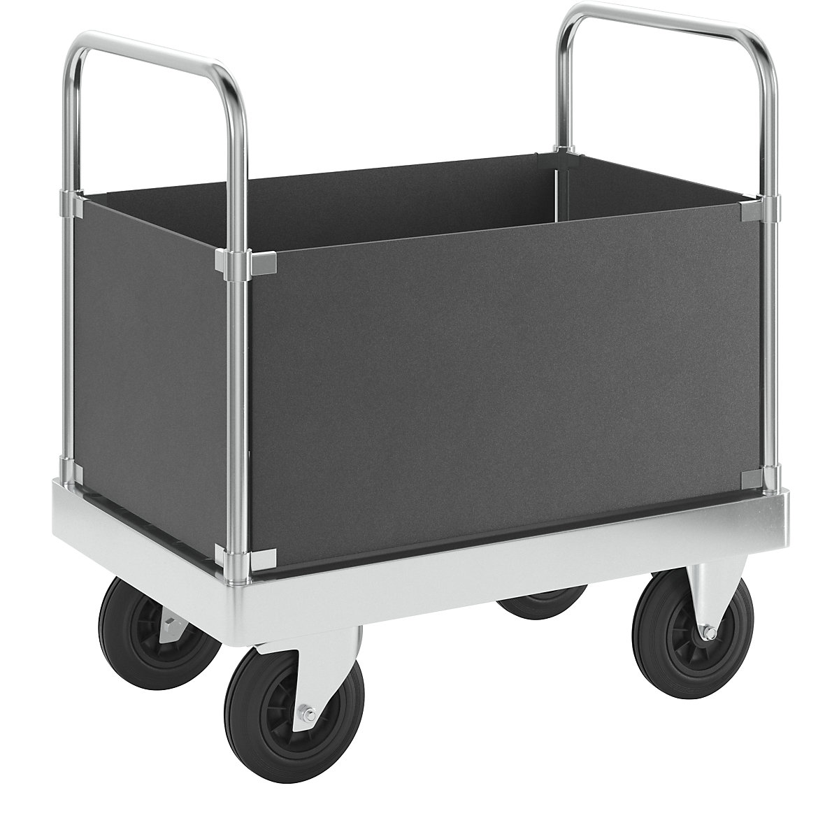 Carrello a pianale zincato JUMBO – Kongamek