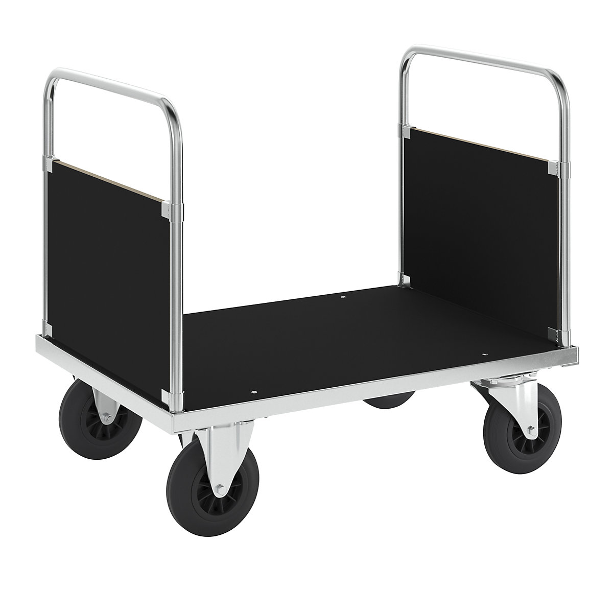 Carrello zincato a pianale – Kongamek