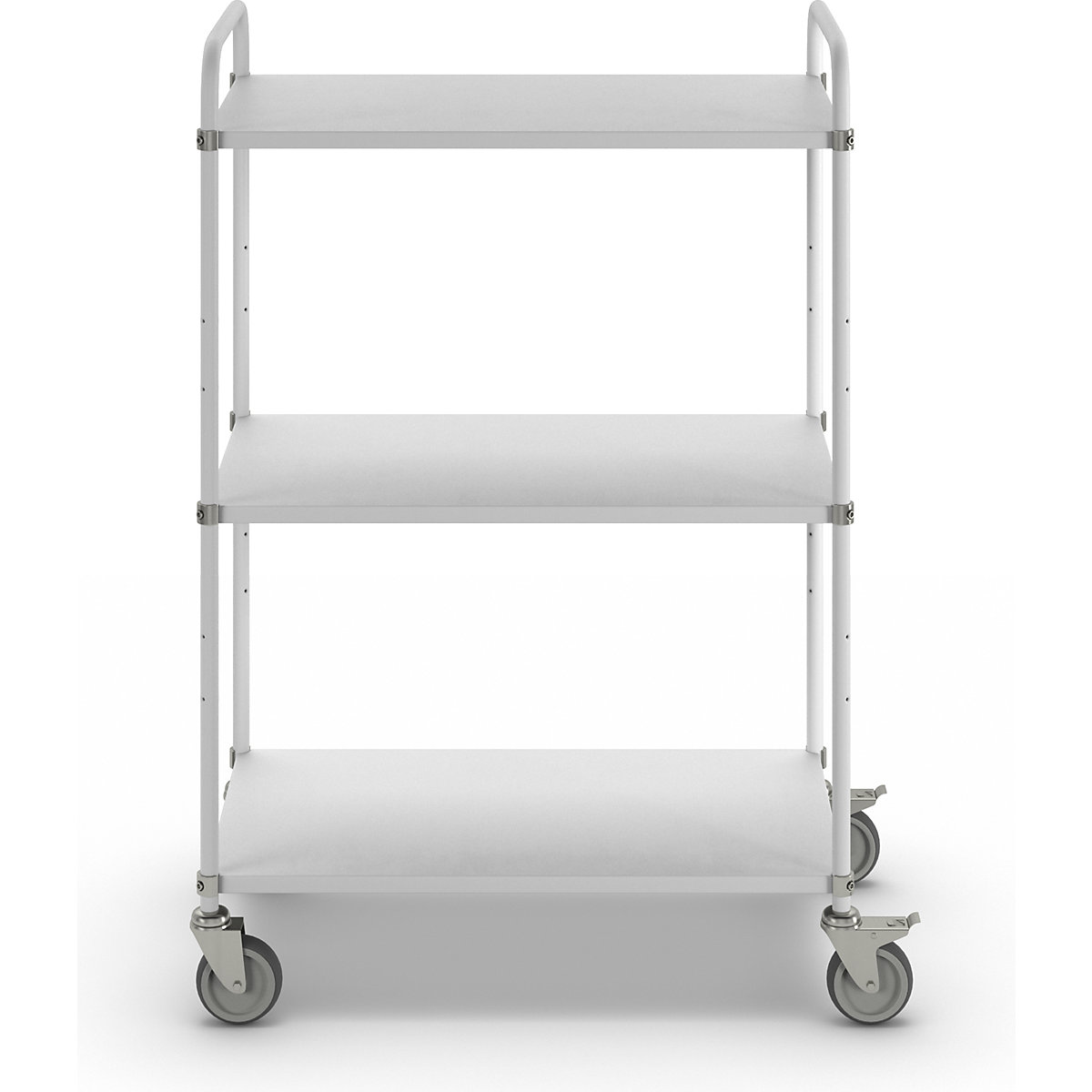 Carrello a ripiani leggero, altezza 1445 mm – Kongamek (Foto prodotto 4)-3