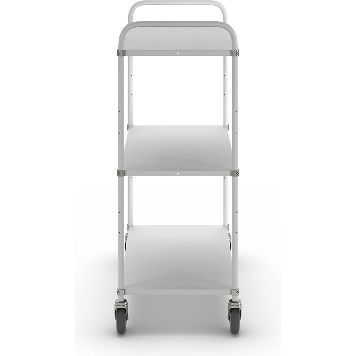 Carrello a ripiani leggero, altezza 1445 mm – Kongamek (Foto prodotto 5)-4