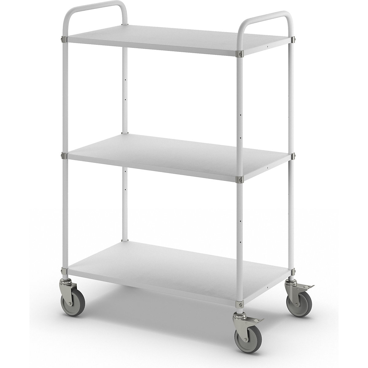 Carrello a ripiani leggero, altezza 1445 mm – Kongamek (Foto prodotto 8)-7