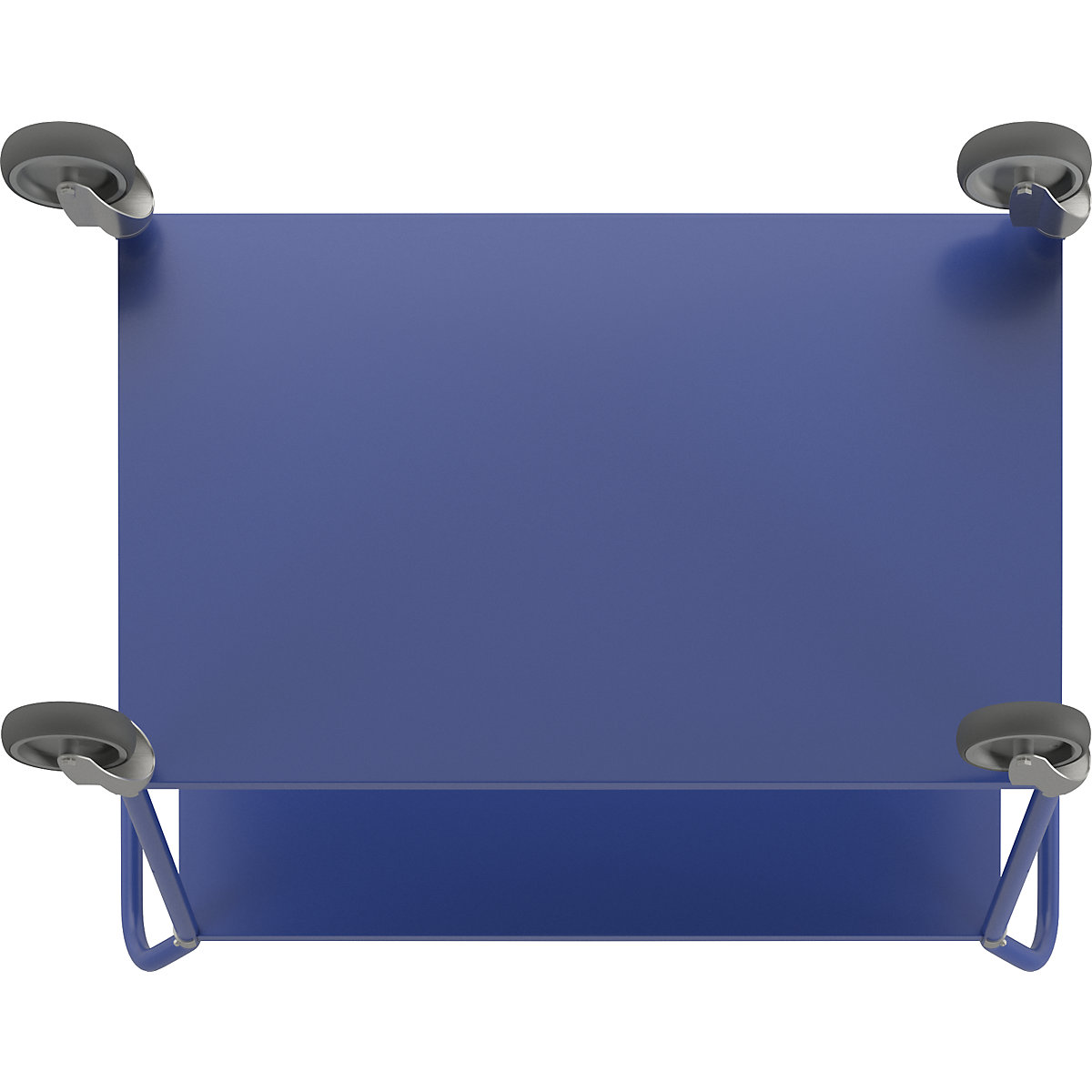 Carrello a ripiani leggero, altezza 940 mm – Kongamek (Foto prodotto 5)-4